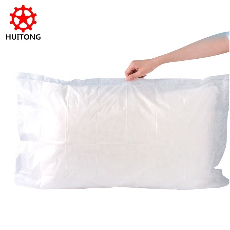 Fully Automatic Pillow Case Cover Making Machine Disposable Cushion Cover Machine with ultrasonic