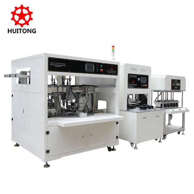 HUITONG Newest Version fully Automatic 1860 n95 cup mask making machine cup type N95 N99 1860 1870 dust-proof mask machine