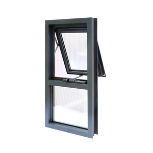 Australian As2047 Chain Winder Awning Windows Aluminum Framed Window Australia Semi Commercial Double Glazed Windows for Home