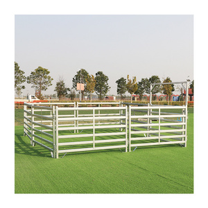 iron fence design 6ft temporary fencing panels hot dipped galvanized cattle sheep yard horse panel