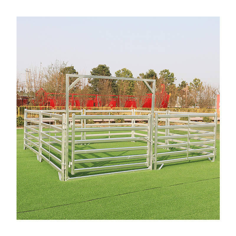 Portable livestock cattle pens 16ft/20 foot 16' cattle fence panels manufacturers