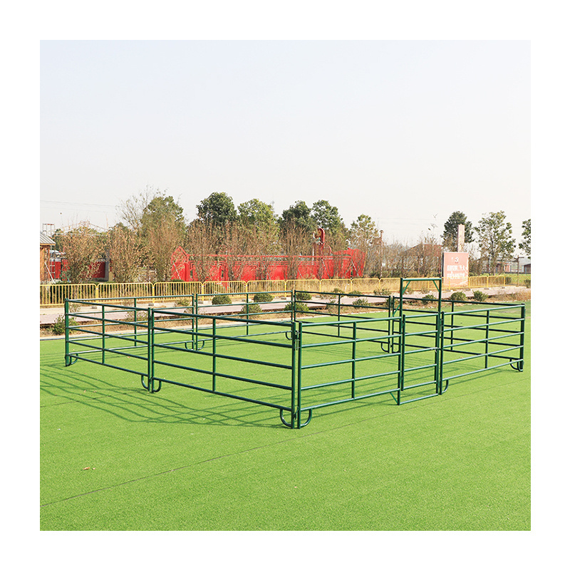 galvanized portable used horse corral  travel fence panels