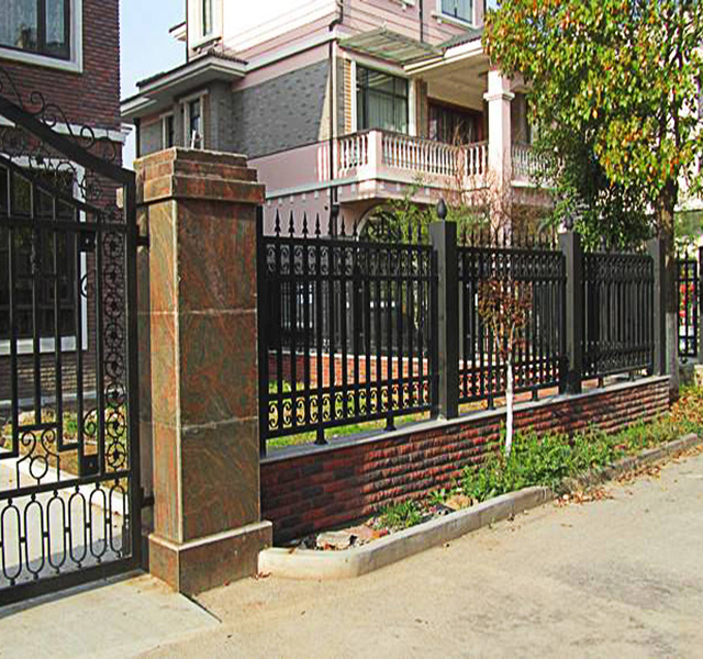 Fashion design arts and crafts iron fence balustrade for balcony and garden