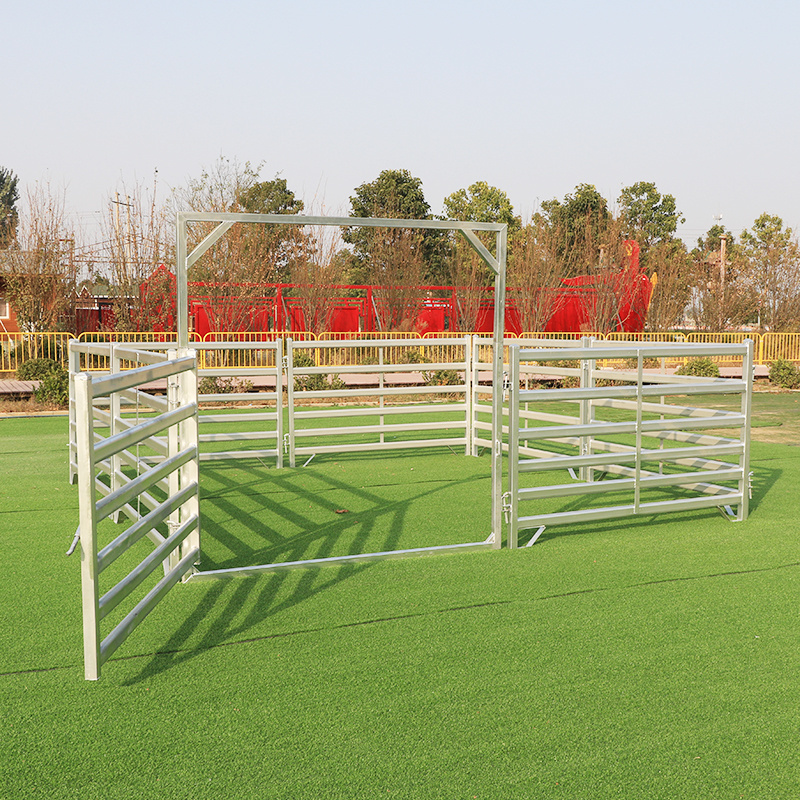 Portable livestock cattle pens 16ft/20 foot 16' cattle fence panels manufacturers