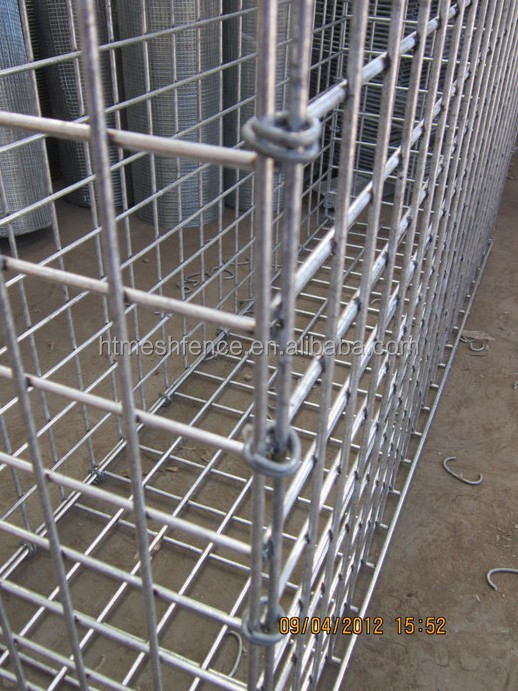 Stone Cage Wire Mesh Netting Welded Wire Stone Fence