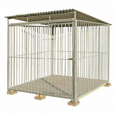 Factory heavy duty modular 6x10 outside welded wire metal mesh extra large outdoor house pet cage dog kennels and run for sale