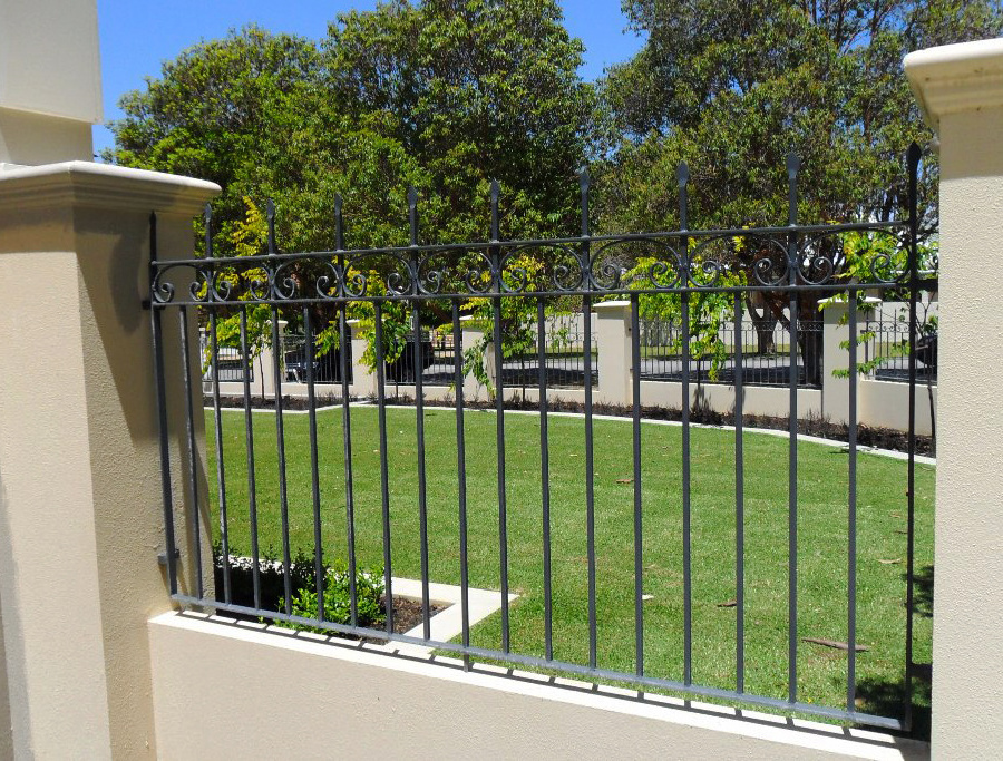 Fashion design arts and crafts iron fence balustrade for balcony and garden