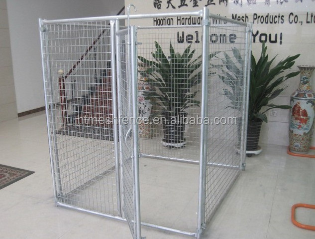 Factory heavy duty modular 6x10 outside welded wire metal mesh extra large outdoor house pet cage dog kennels and run for sale