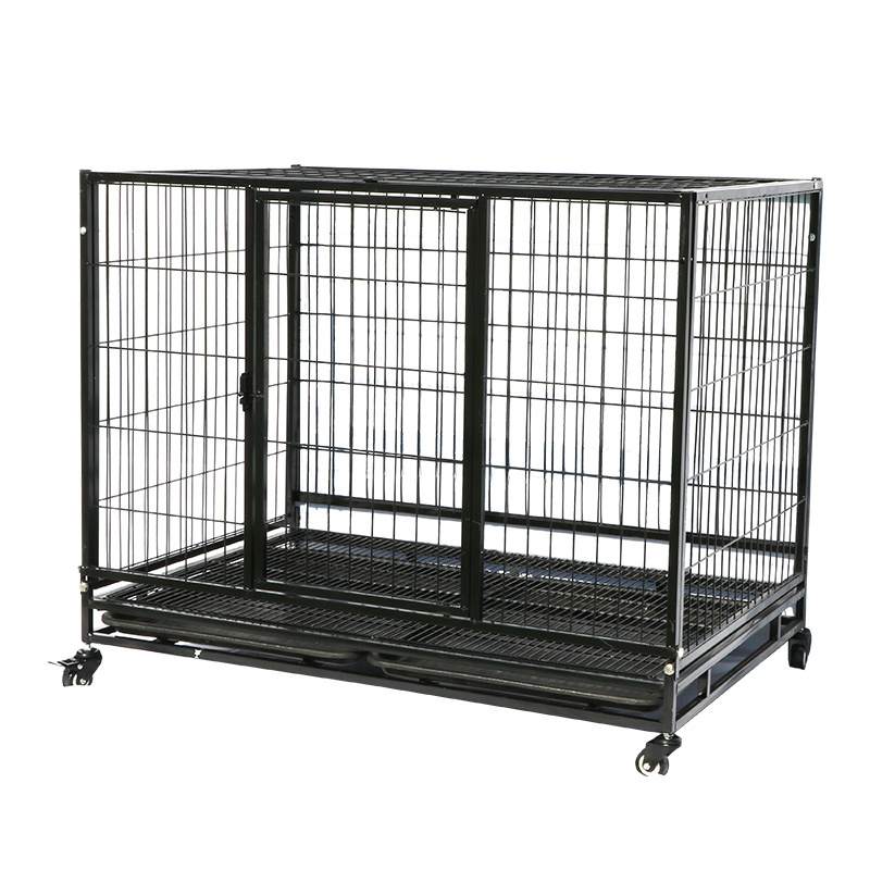 Factory Hot sale Wholesale Metal Iron Wire Foldable Cheap Dog House Large Pet Cages Kennels Cage Dog House Crate