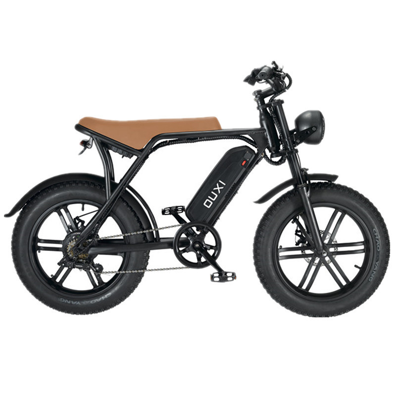 HTOMT OUXI V8 Cheap Price 48V 1000W Ebike Fat Tire Electric MTB Mountain/Snow/Dirt Bike For Sale