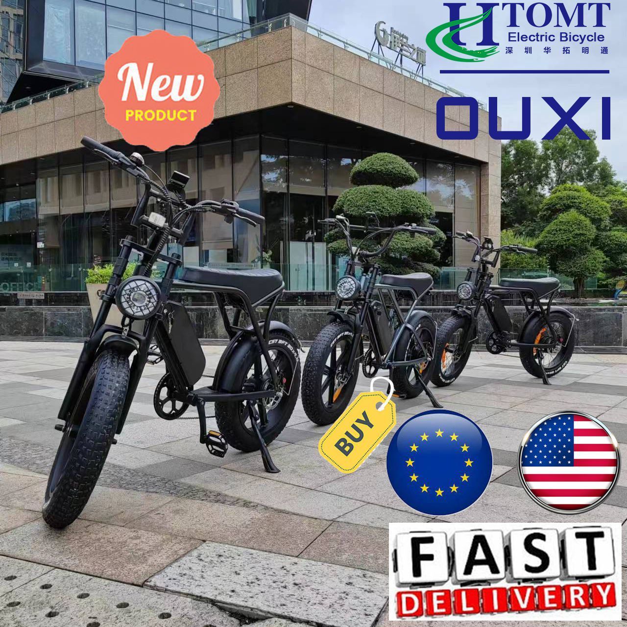 OUXI H9 electric fat bikes 20 inches electric fat bicycles Ouxi V8 2.0 electric bike ouxi v8