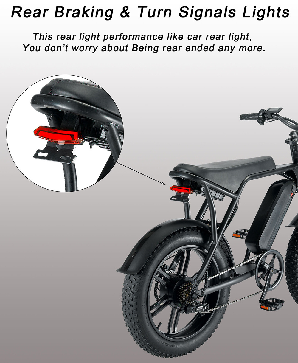 Electric Bicycle China Eu Us Warehouse Dropshipping Fat Tyre Bike Cycle E Bicycle Motor Moped Electric Bike Side Car