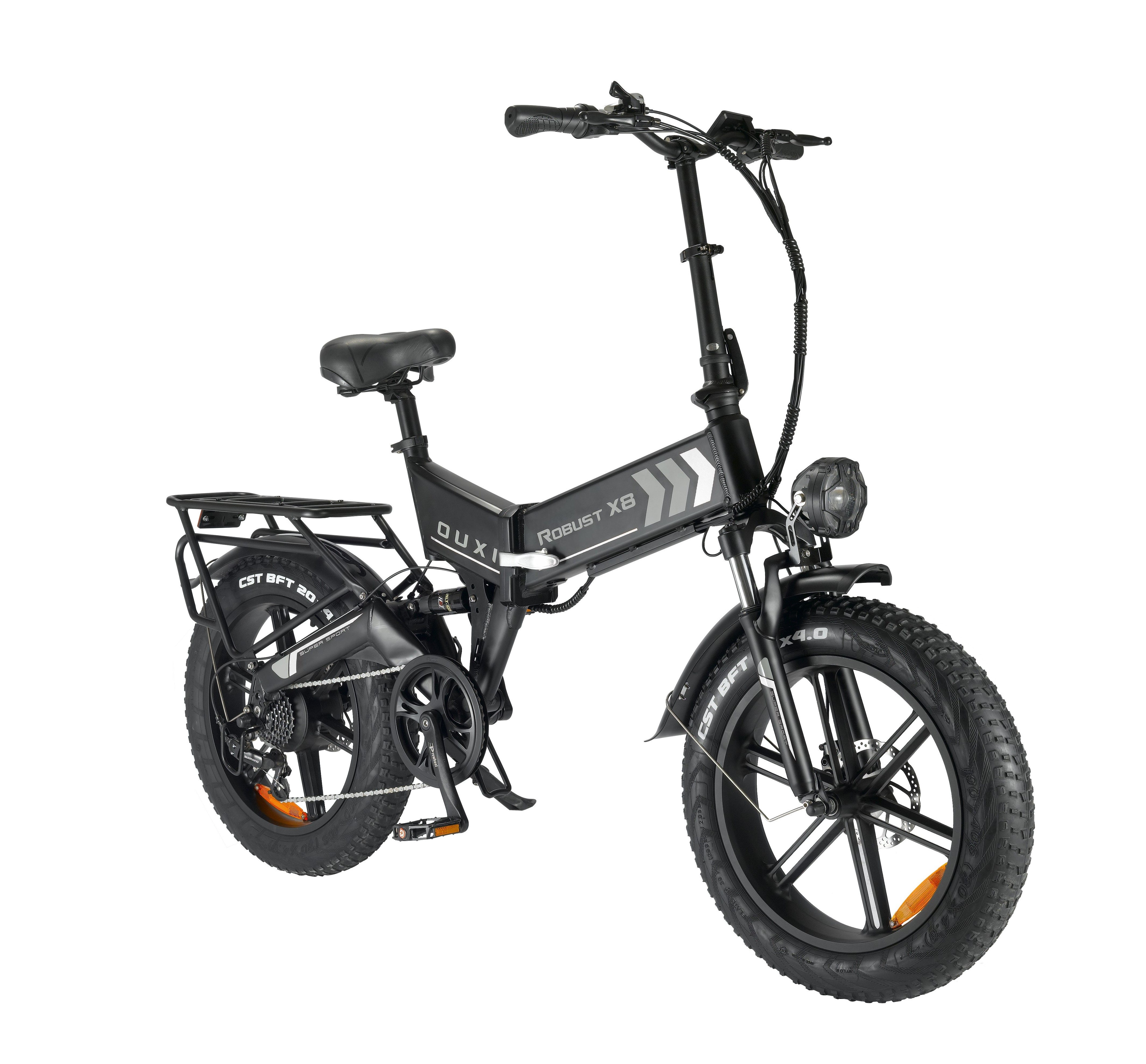 new model 2024 ouxi v8 2.0 fat bike electric fat tire bike 20inches ebike ouxi Factory Price fatbike 250w folding foldable