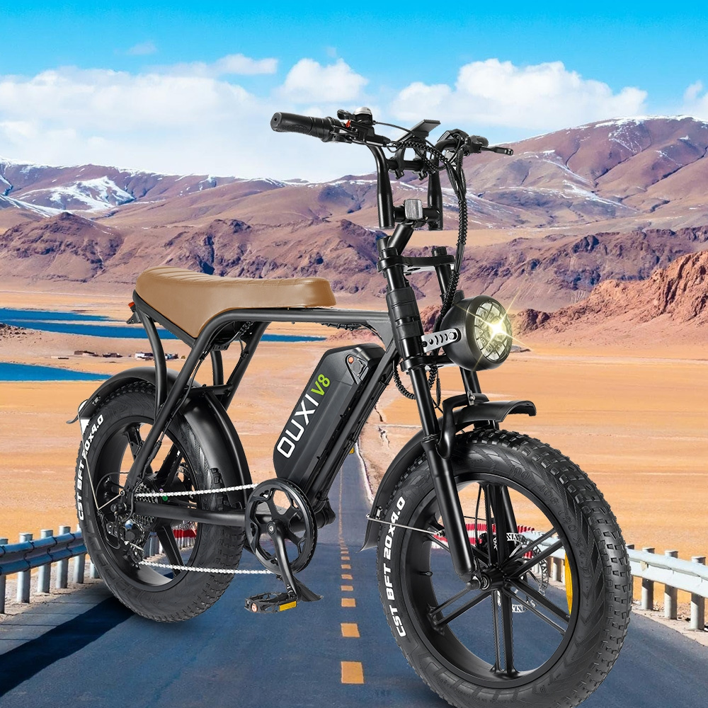 electric bike eu warehouse Cheap long Seat 48V Fatbike Adults 2 person ELECTRIC BICYCLE 750W electric motorcycle ebike