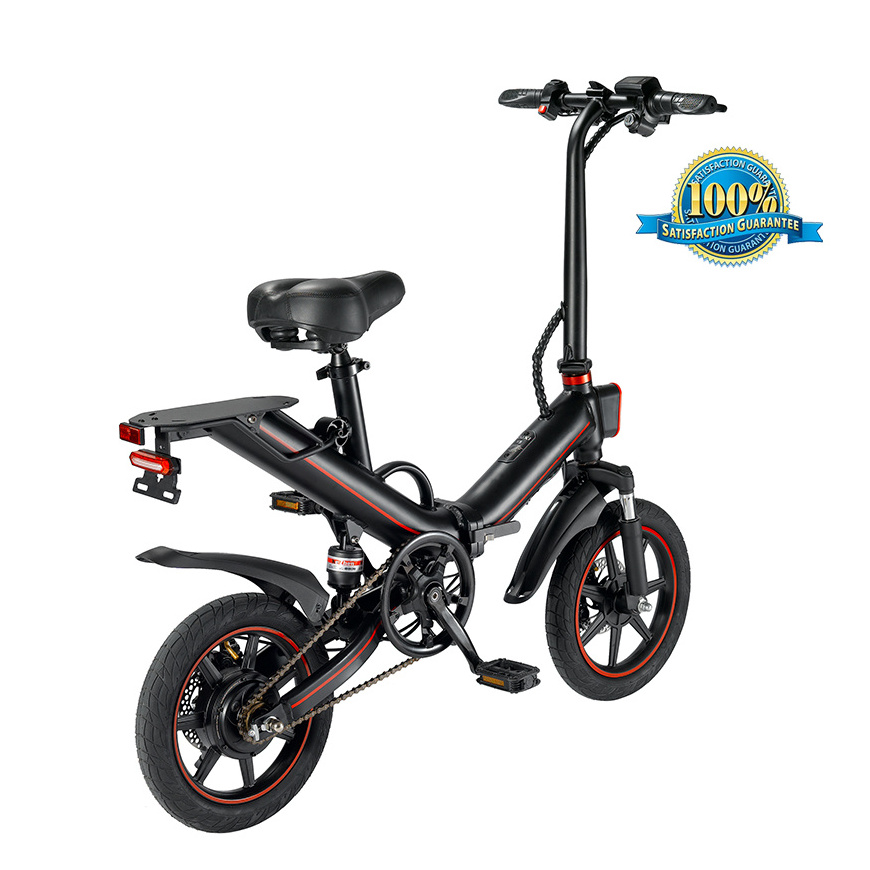 small electric bike pedal moped with basket kids electric bike for 8 years city electric bike motorcycles