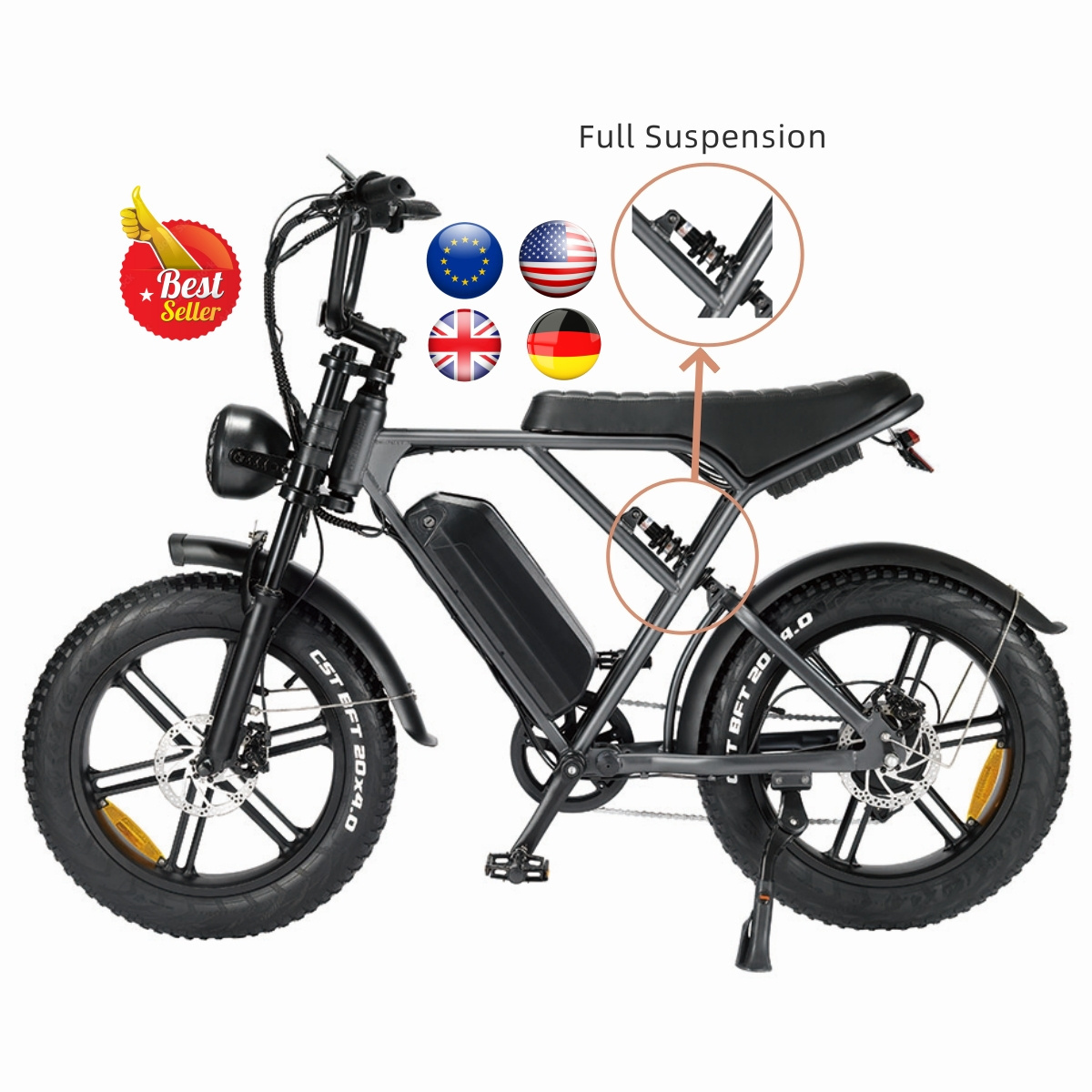 OUXI H9 Full Suspension 20