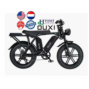 OUXI V8 double battery version ebike with rear seat fatbike 250w