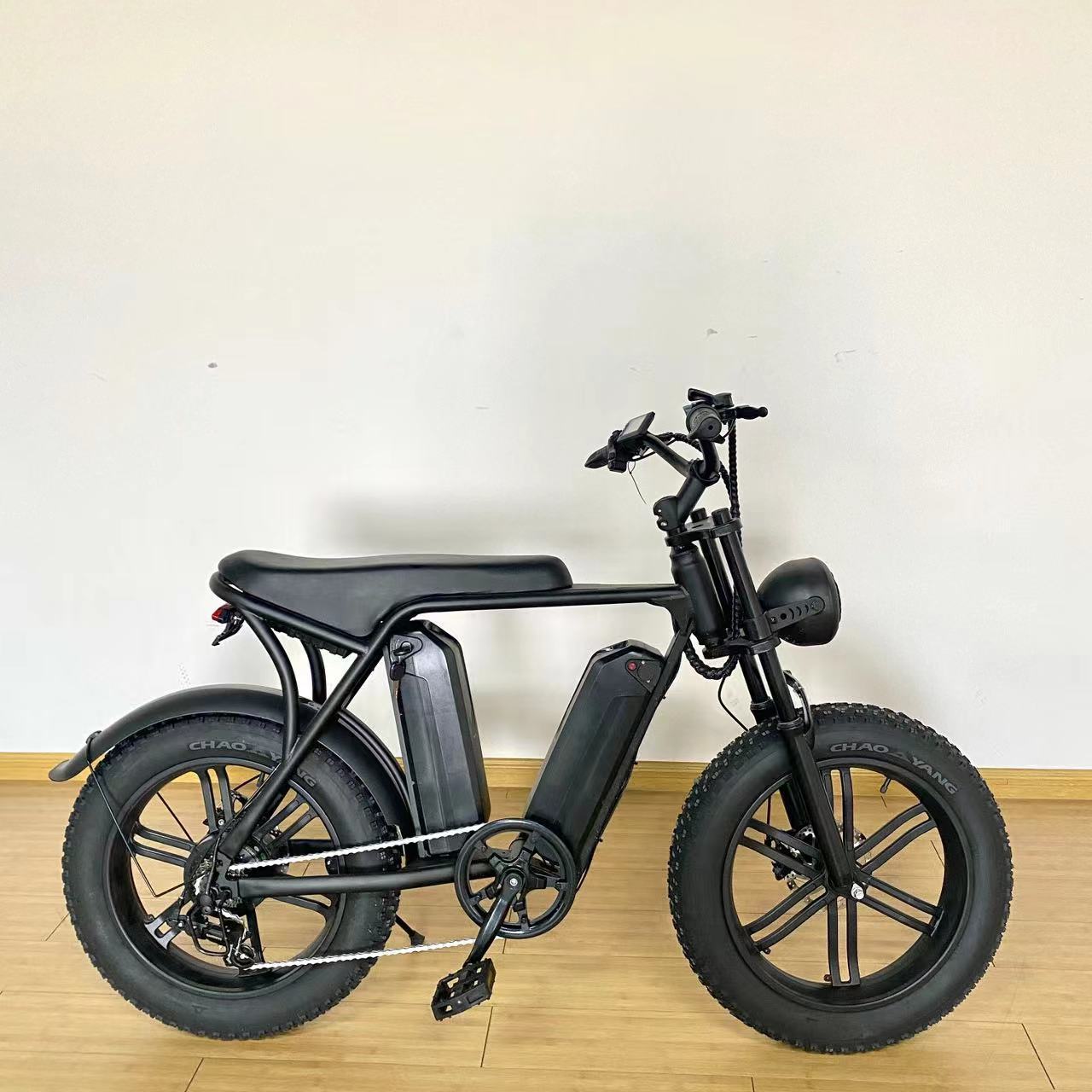 Electric Mountain Bike Ebike 1000W Electric Fat Tire Bike 20 Inch Mtb Dual Battery Ebike Pedal Assist Electric Bicycles