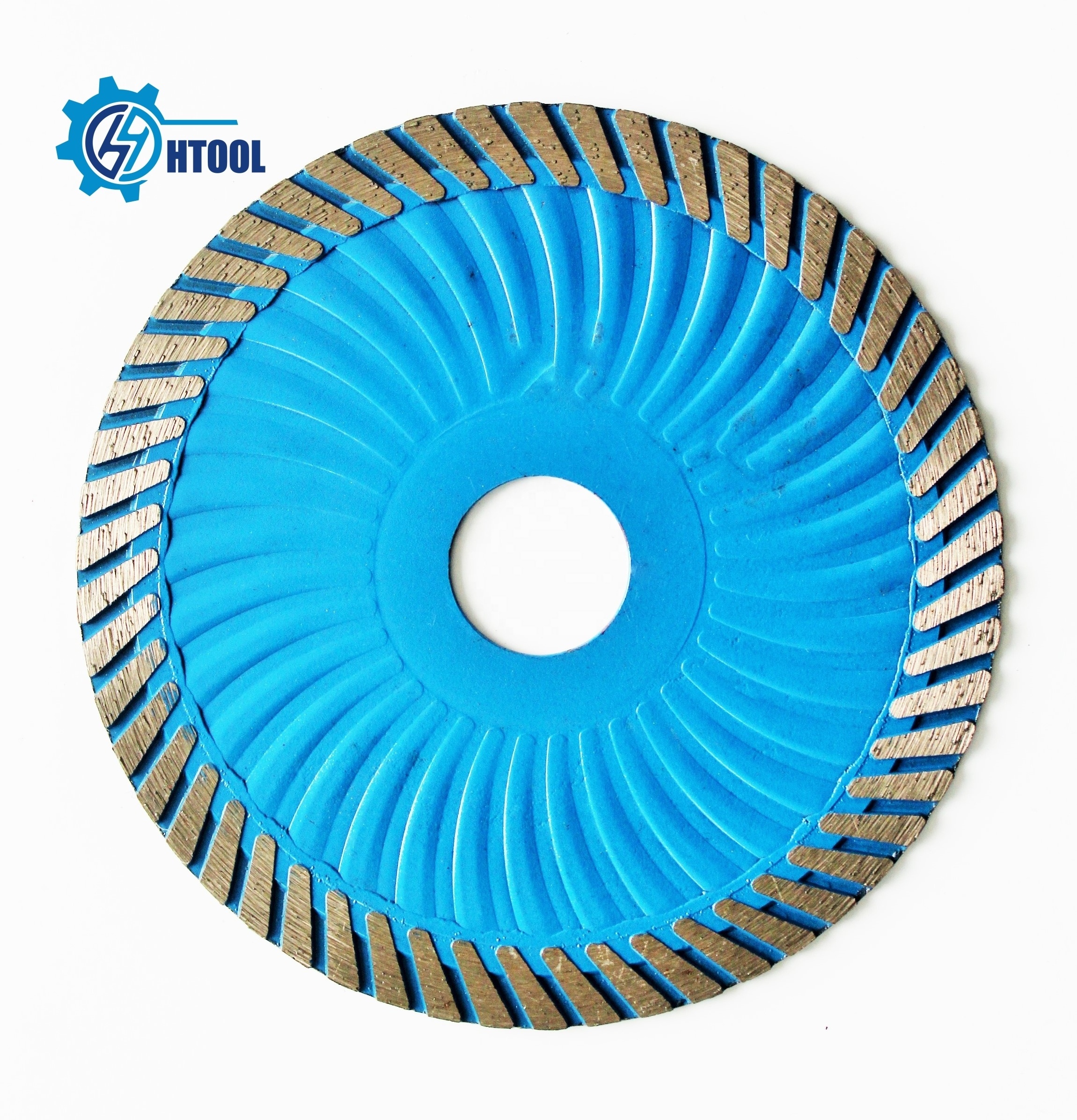 Diamond Wave Shaped Core Cutting Saw Blade 4.5Inch Wet Circular Cutting Disc for Porcelain Brick Masonry