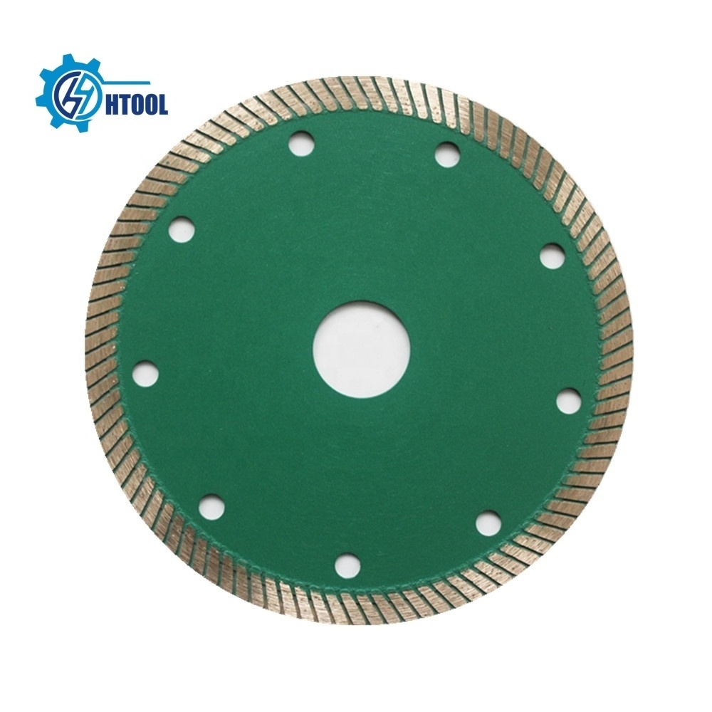 Diamond Turbo Saw Blade Hot Pressed Sintering Granite Wet Dry Cutting Blade for Cutting Slab