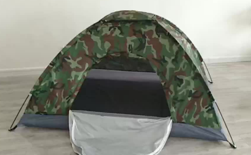 Factory hot selling fishing camping 2 person cheap waterproof sun proof automatic opening tents in stocks