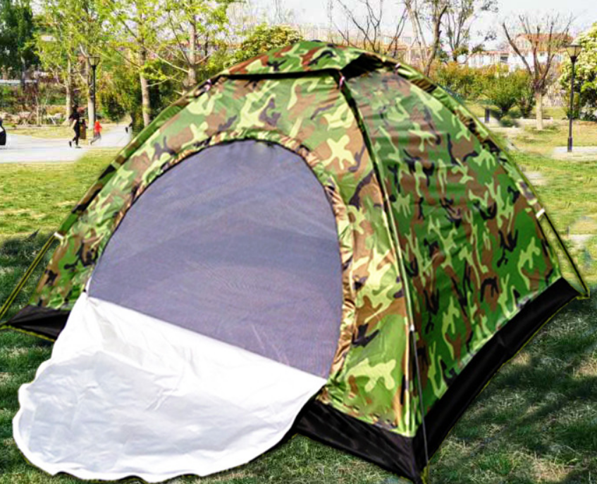 Factory hot selling fishing camping 2 person cheap waterproof sun proof automatic opening tents in stocks