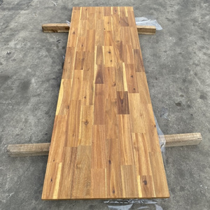 Trade Assurance Good Quality Acacia/rubber wood finger joint board/edge glued panel From Vietnam Manufacturer