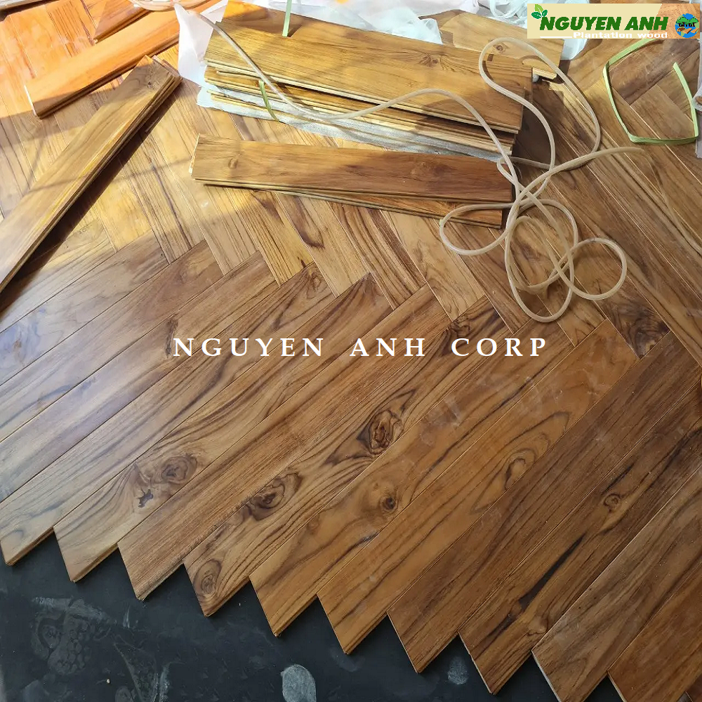 Economic prices Acacia Flooring Teak Parquet Bamboo Flooring natural color multilayer solid wood smooth