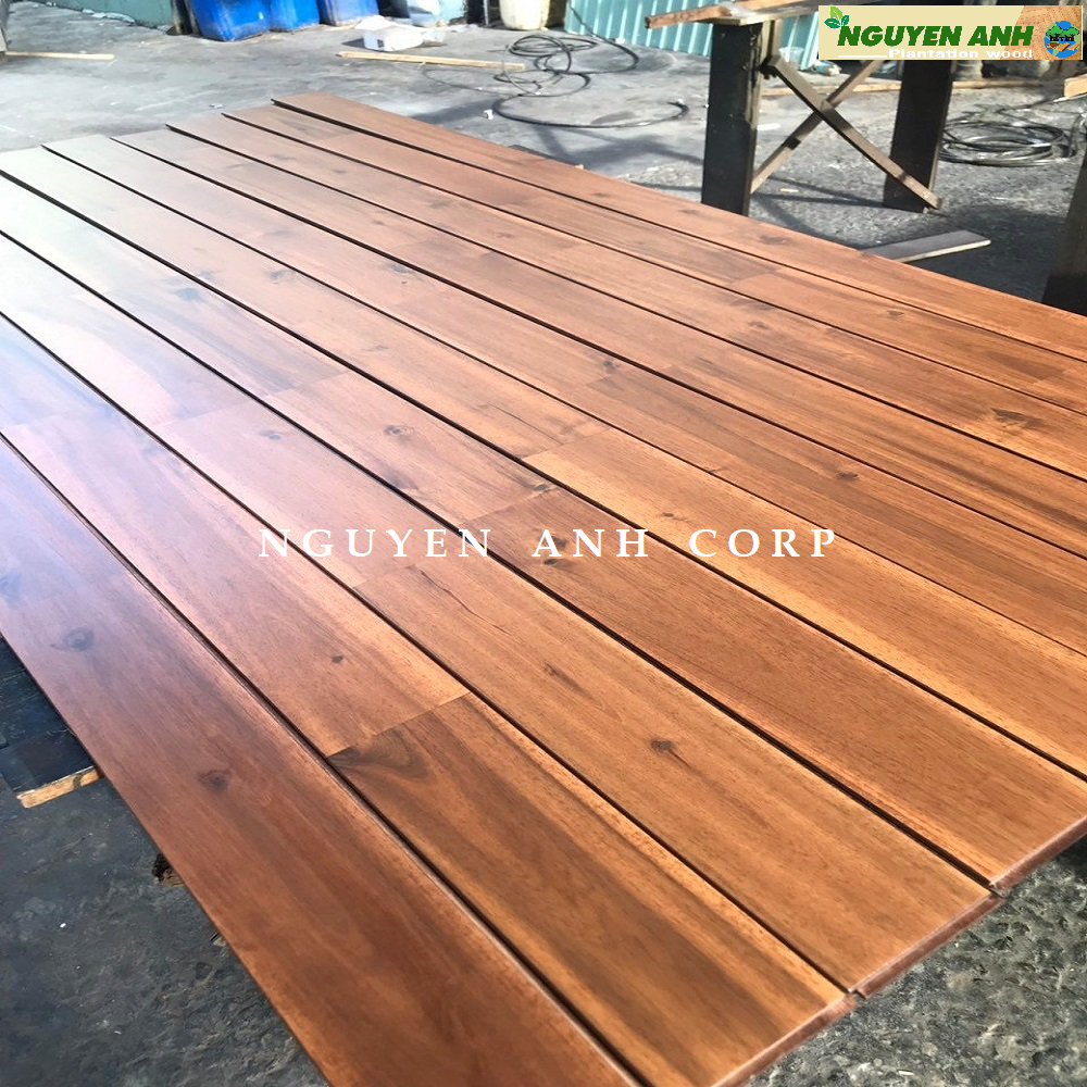 High quality 12-22mm Acacia Wood Flooring Acacia Indoor and outdoor flooring Acacia Flooring for sale natural color