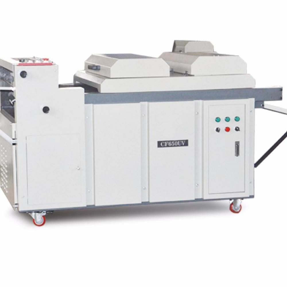 CF 650 UV semi automatic  coating machine with uv and IR light