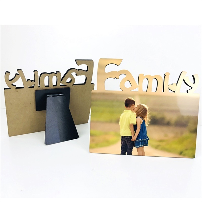 Big Discount Factory Supply Home Decoration Blank  Customized MDF Sublimation  Photo Frame