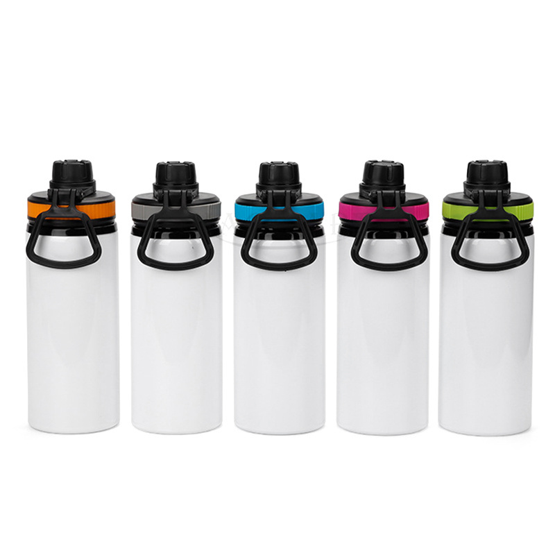 500ml 600ml 750ml Wholesale Hot Selling Sublimation DIY Aluminium Big Mouth Outdoor Sports Water Bottle