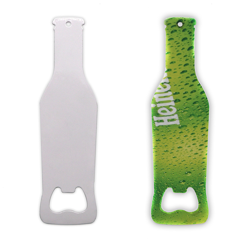 Customized Promotional Printable Sublimation Stainless Steel Wine Bottle Openers