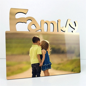 Big Discount Factory Supply Home Decoration Blank  Customized MDF Sublimation  Photo Frame