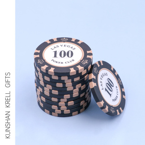 Krell Gifts Custom chip coin integral coin chess chip round enamel coin Poker Chip Golf Ball Marker