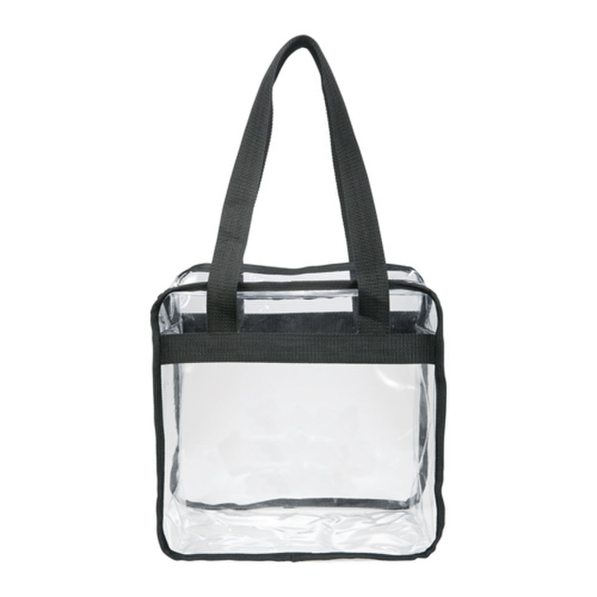 Custom pvc Transparent handbag clear bag  Game Day Clear Zippered Safety Tote