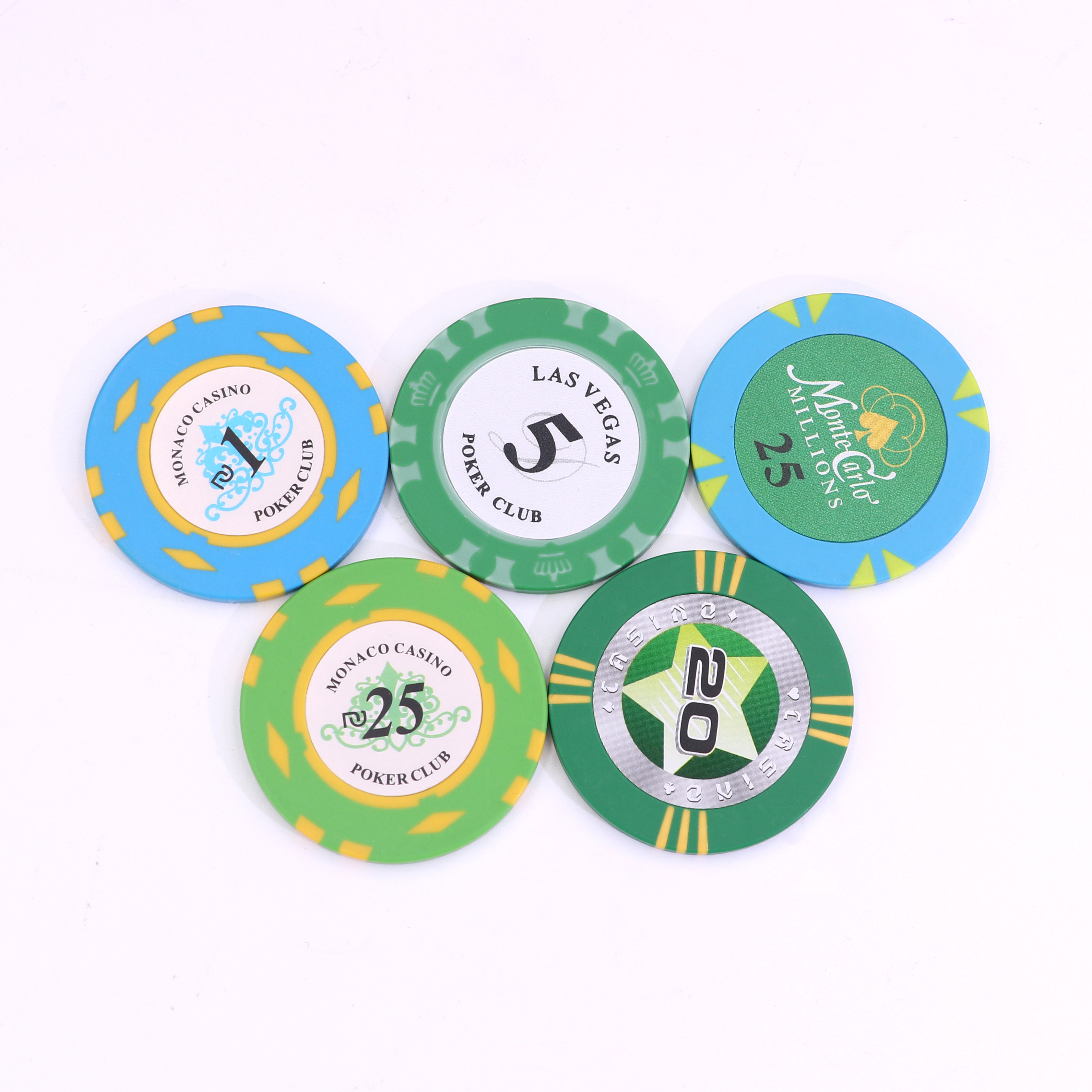 Krell Gifts Poker mahjong chess room baccarat chip anti-counterfeiting chips enamel chip coins customized