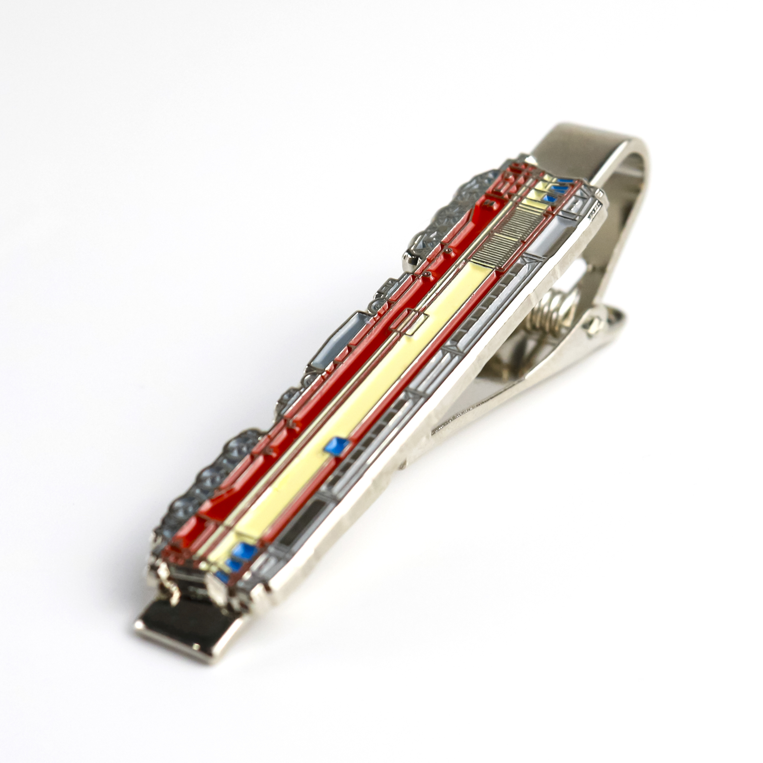 Custom Titanium Men Tie Clip, Clip On Tie Parts