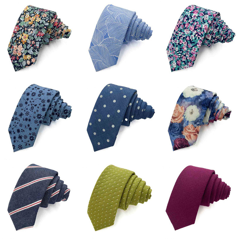 Custom Neck TiesSimple and elegant business Neck Ties hand tied British tie Business 100% Silk Printed Necktie Series