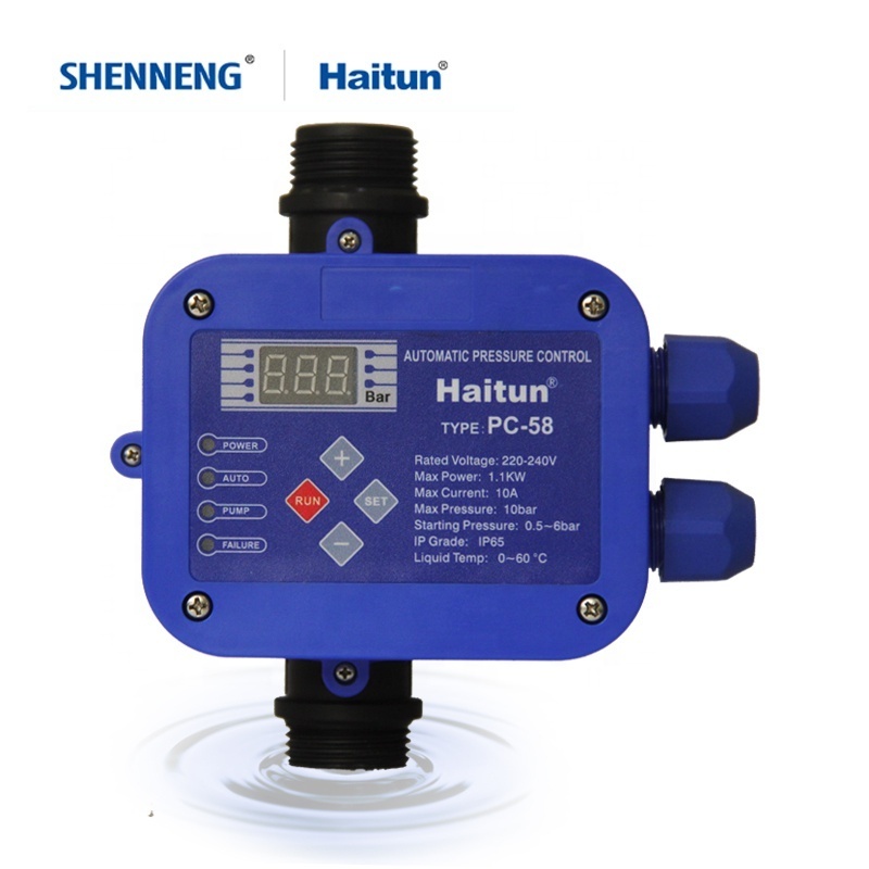 Haitun Automatic Water Pump Pressure Controller Pressure Switch