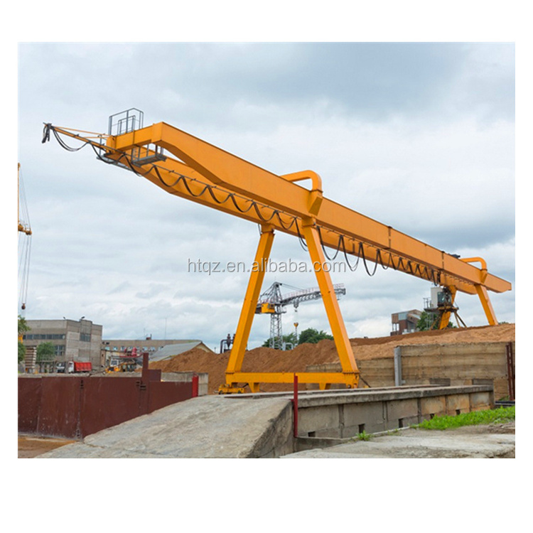 10 ton electric hoist single girder factory price rubber tyre container gantry crane