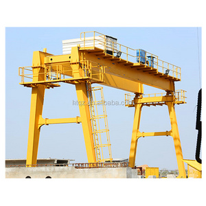 10 ton electric hoist single girder factory price rubber tyre container gantry crane