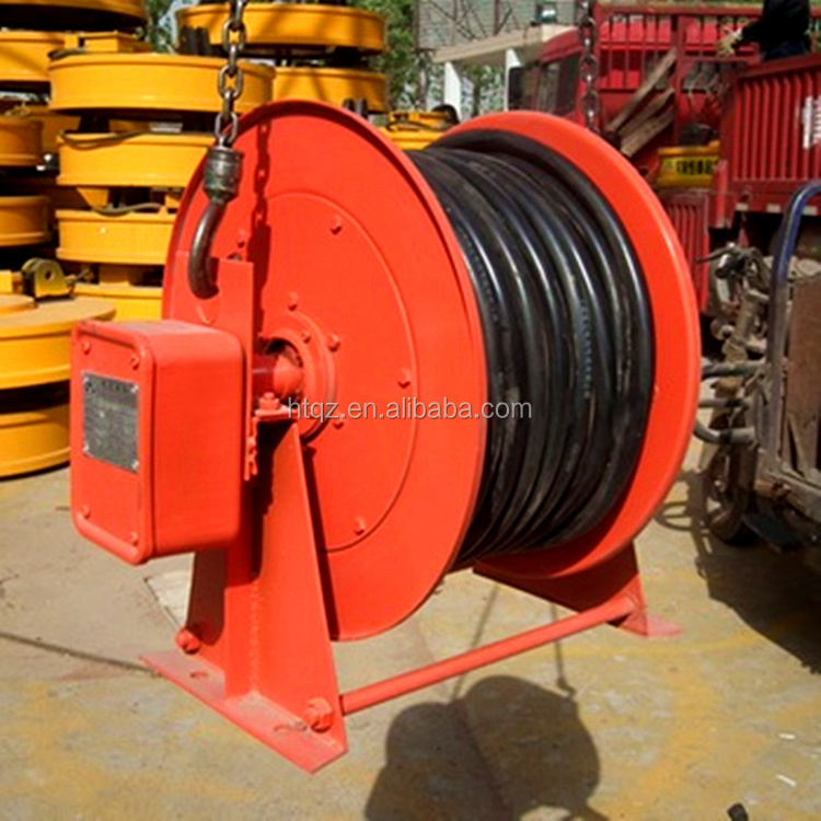 cable reel for industrial equipment retractable cable reel