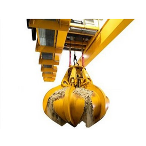 Orange Peel Grapple Mini Poly Grab for Excavator Truck Crane Material Handling Scrap Grapples