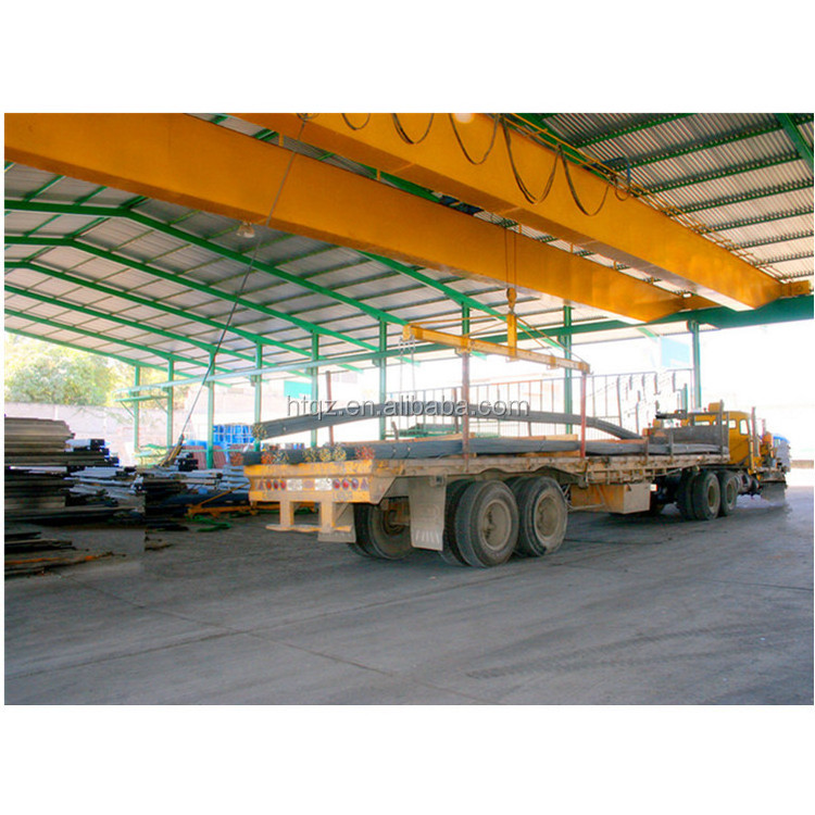 single or double beam 15ton qc type electromagnetic hook bridge crane free standing overhead crane for sale