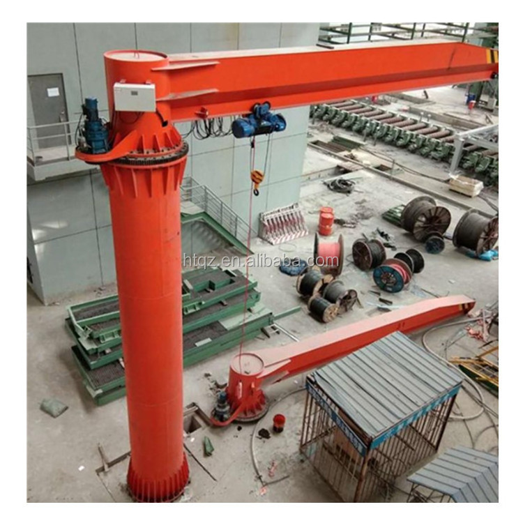 small 0.5 t jib crane work shop ship jib crane 5t slewing jib crane