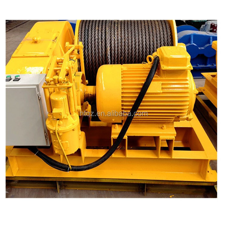 electric winch wire rope pulling hand operated manual hoist electric winch