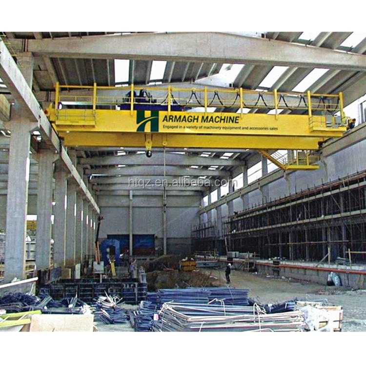 10 Ton Workshop Used Electric Hoist Overhead Crane  20 Ton Double Beam Overhead Traveling Crane