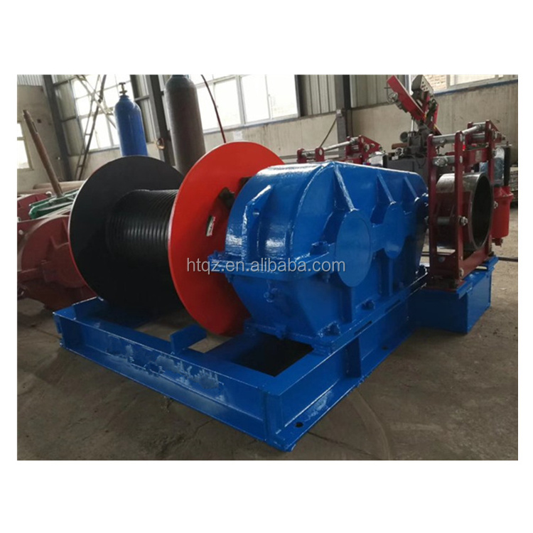 220v mini portable electric winch 25 ton hydraulic winch and 3 ton electric winch like tower crane lifting with trolley type