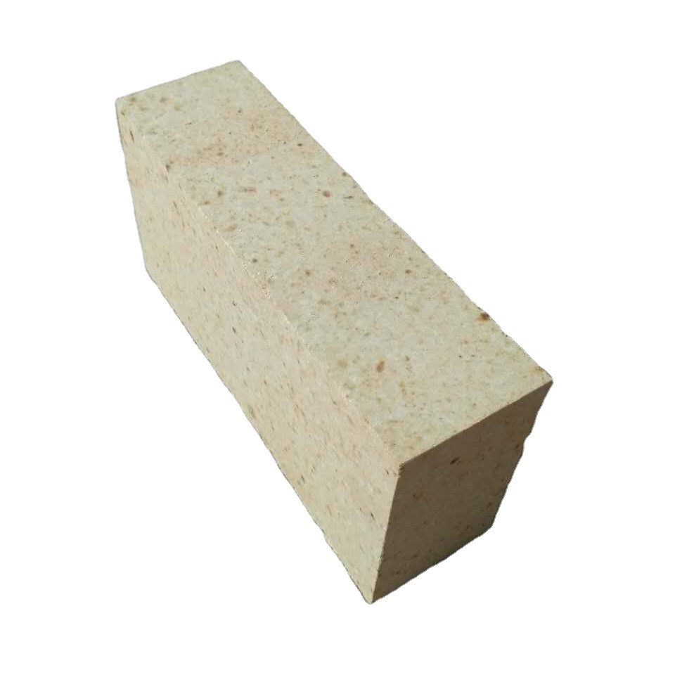 Henan refractory products manufacturer factory supply cement wedge shape high alumina refractory bricks